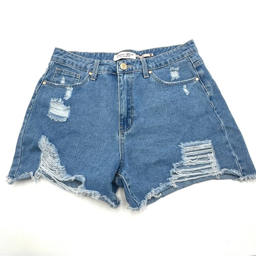 DENIM BLVD - LOS ANGELES women's jean shorts SIZE MEDIUM - M